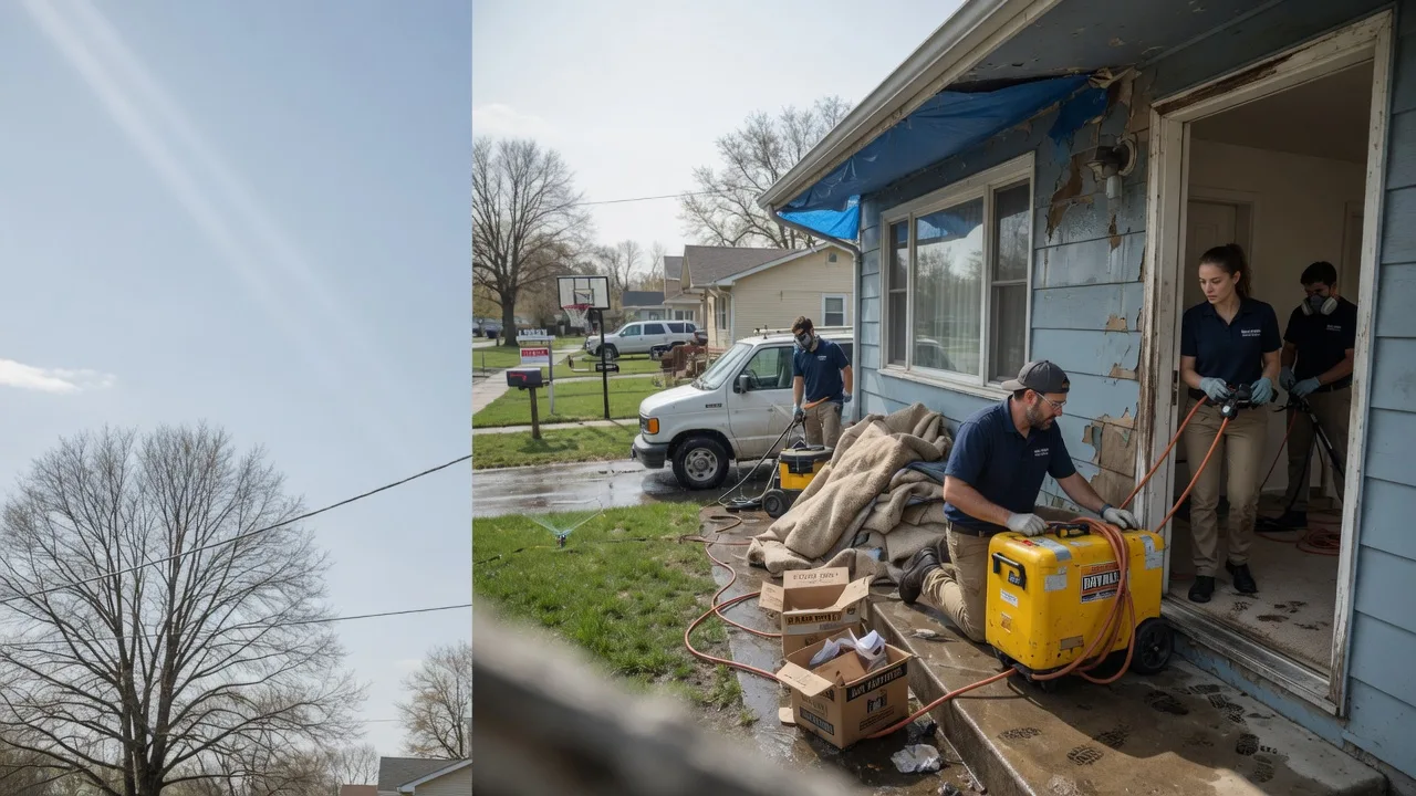 Basement Flood Cleanup in Greenbush, VA near me